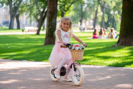 Дитячий велосипед Miqilong RM 12 рожевий (ATW-RM12-PINK) - фото 0