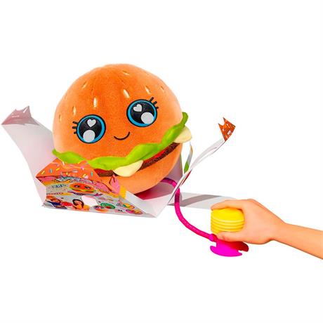 Мягкая надувная игрушка Biggies Little Foodies W2 Бургер (BIG002-BU) - фото 4