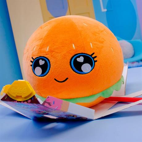 Мягкая надувная игрушка Biggies Little Foodies W2 Бургер (BIG002-BU) - фото 5