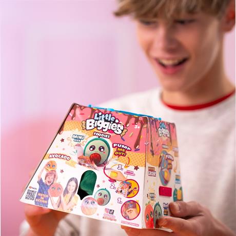 Мягкая надувная игрушка Biggies Little Foodies W2 Мороженое (BIG002-IC) - фото 4