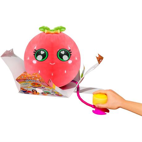 Мягкая надувная игрушка Biggies Little Foodies W2 Клубника (BIG002-ST) - фото 4
