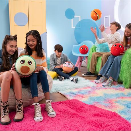 Мягкая надувная игрушка Biggies Little Foodies W2 Клубника (BIG002-ST) - фото 6