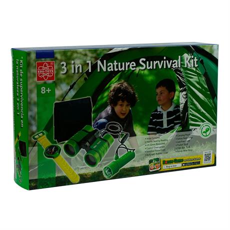 Комплект для выживания на природе Edu-Toys 3 в 1 (BL019) - фото 1