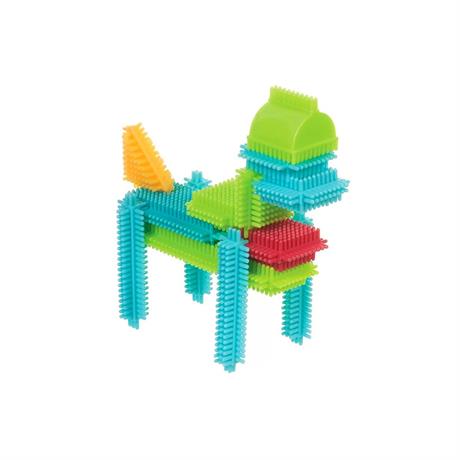 Конструктор Battat Bristle Blocks Строитель 56 деталей (BT3070Z) - фото 3