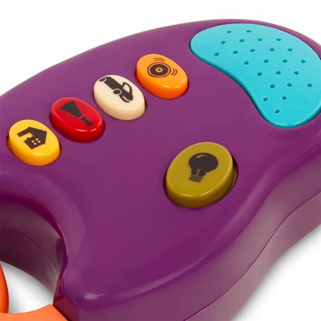 Музыкальная игрушка Battat Ключики со светом и звуком фиолетовый (BX1200Z) - фото 2