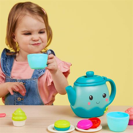 Игровой набор Battat Музыкальное чаепитие со светом и звуком 17 предметов (BX4522Z) - фото 9