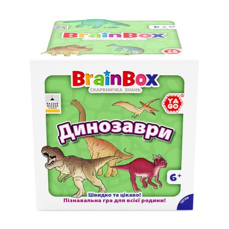 Настільна гра YaGo Brainbox Динозаври (BZZBRDI02UA) - фото 5