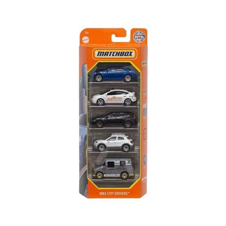 Набір машинок Matchbox 5 шт. 1:64 (C1817-HFH12) - фото 6