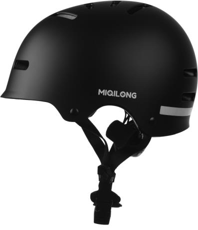 Дитячий захисний шолом Miqilong Condor 45-54 см чорний (CONDOR-M-BLACK) - фото 0