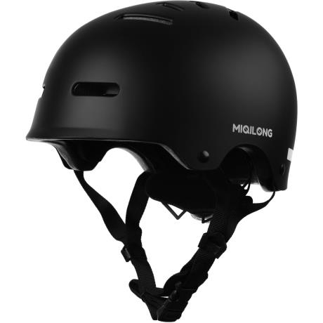 Дитячий захисний шолом Miqilong Condor 45-54 см чорний (CONDOR-M-BLACK) - фото 0
