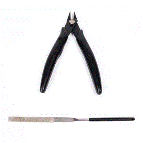 Набір інструментів для складання моделей Metal Time Basic Cutters Toolkit кусачки та надфіль (CTRS-2) - фото 0