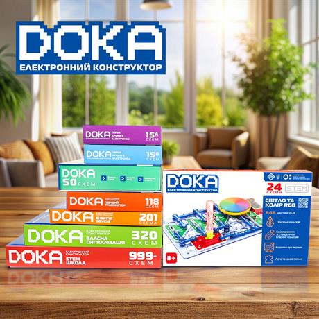 Электронный конструктор Doka Свет и цвет RGB (D70700) - фото 7