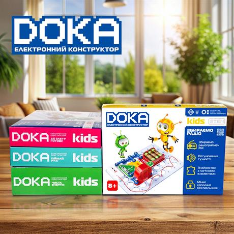 Електронний конструктор Doka Збираємо радіо (D70703) - фото 4