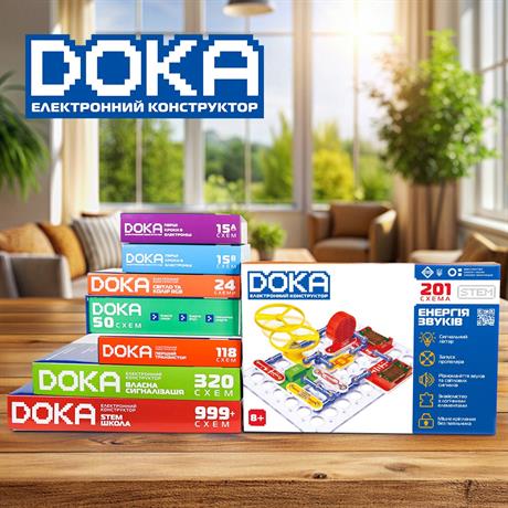 Электронный конструктор Doka 201 Схема (D70706) - фото 7