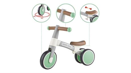 Біговел Hape Перша поїздка триколісний 7 світло-зелений (E0104) - фото 8