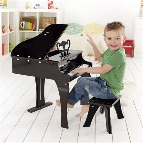 Детский рояль Hape черный (E0320) - фото 0