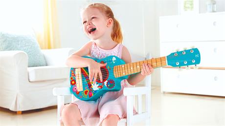 Детская гитара Hape Энергия цветов (E0600) - фото 3