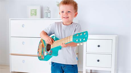 Детская гитара Hape Энергия цветов (E0600) - фото 5