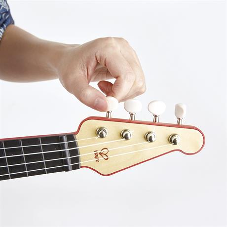 Музыкальная гитара Hape красный (E0624) - фото 5