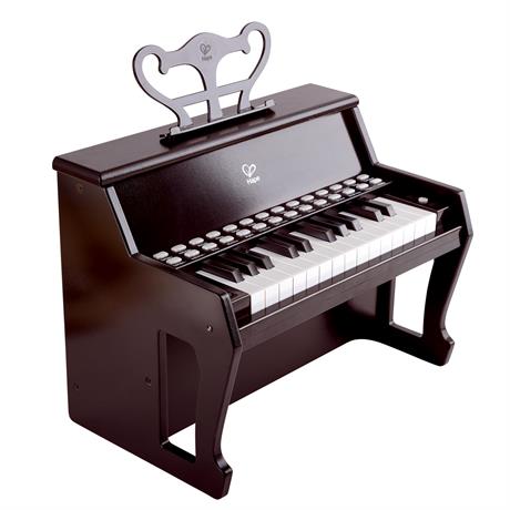 Детское пианино Hape 25 клавиш с подсветкой черный (E0627) - фото 2