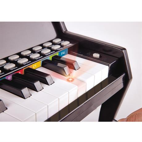 Детское пианино Hape 25 клавиш с подсветкой черный (E0627) - фото 4