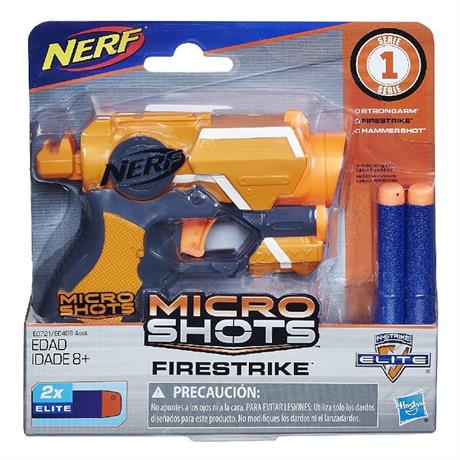 Бластер Nerf Elite Micro shots Мікрошот 2 стріли (E0721) - фото 1