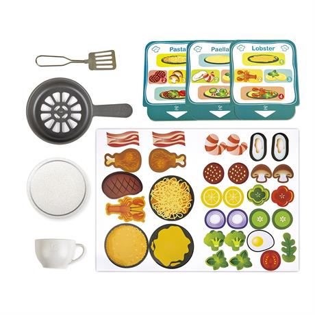 Детская кухня Hape с оборудованием и продуктами (E3178) - фото 3