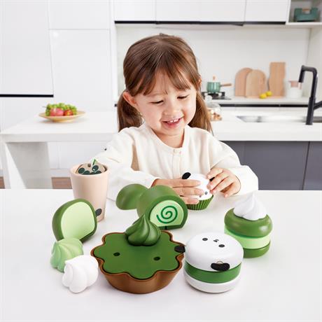 Іграшкові продукти Hape Десерти із зеленого чаю (E3195) - фото 1