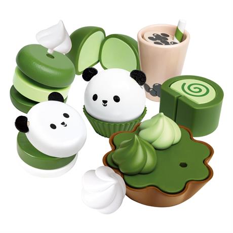 Іграшкові продукти Hape Десерти із зеленого чаю (E3195) - фото 3