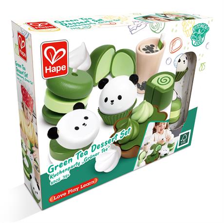 Іграшкові продукти Hape Десерти із зеленого чаю (E3195) - фото 0