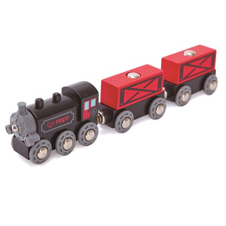 Набор для игрушечной железной дороги Hape Товарный поезд (E3717) - фото 3