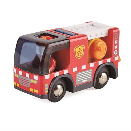 Іграшковий пожежний автомобіль Hape з сиреною (E3737) - фото 3