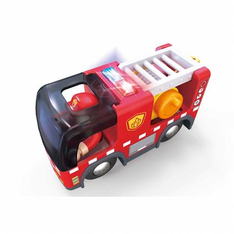 Іграшковий пожежний автомобіль Hape з сиреною (E3737) - фото 6
