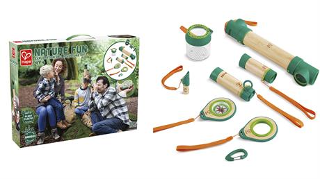 Набор натуралиста Hape Nature Fun Исследования и приключения  8 в 1 (E5581) - фото 9