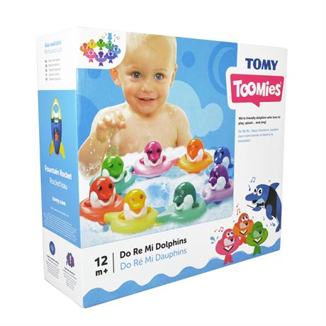 Іграшка для ванної Toomies Дельфіни До Ре Мі (E6528) - фото 1