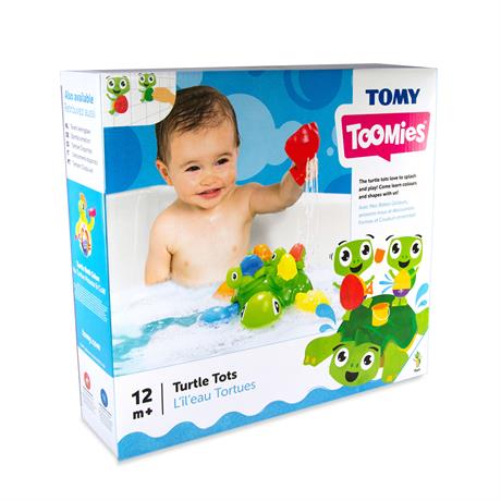 Набор игрушек для ванной Toomies Черепашки (E72097) - фото 1
