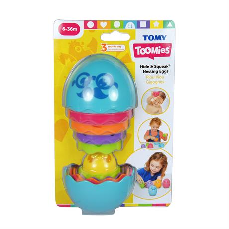 Игрушка для ванной Toomies Цыпленок в скорлупках (E73080) - фото 1