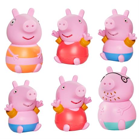 Набір іграшок-бризкалок для ванної Toomies Свинка Пеппа 3 шт. в асорт. (E73105) - фото 4