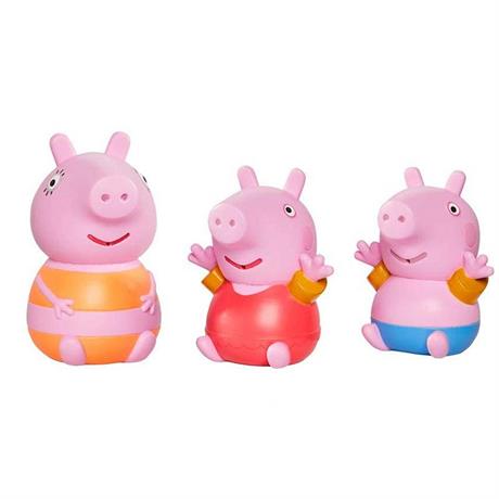 Набір іграшок-бризкалок для ванної Toomies Свинка Пеппа 3 шт. Мама (E73105-M) - фото 0