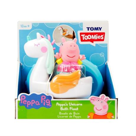 Іграшка для ванної Toomies Свинка Пеппа плаває Єдиноріг (E73106-E) - фото 2