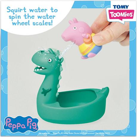 Іграшка для ванної Toomies Свинка Пеппа плаває Дракон (E73106-D) - фото 3