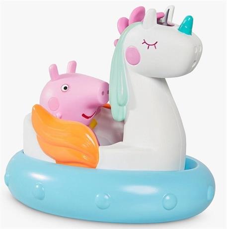 Игрушка для ванной Toomies Свинка Пеппа плавает Единорог (E73106-E) - фото 0
