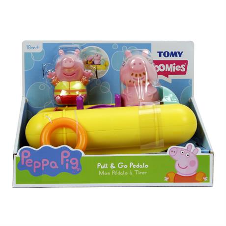 Игрушка для ванной Toomies Свинка Пеппа в лодке (E73107) - фото 5