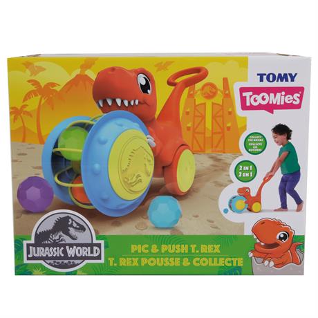 Каталка Toomies Jurassic World Динозавр із кульками (E73254C) - фото 1