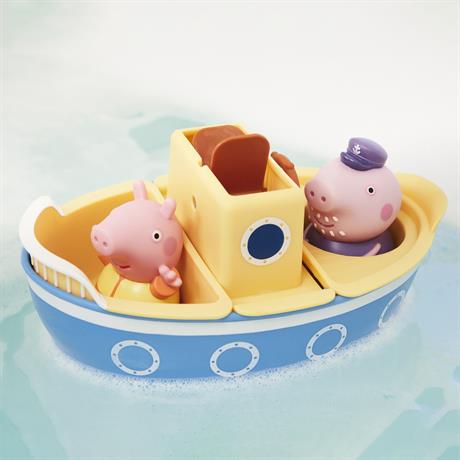 Игрушка для ванной Toomies Лодка дедушки Пеппы (E73414) - фото 3