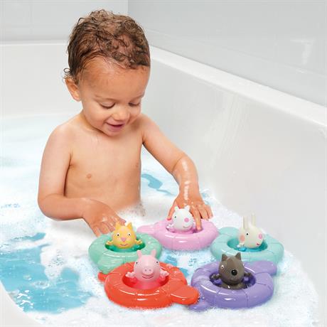 Набір іграшок для ванної Toomies Вечірка Пеппи в басейні (E73549) - фото 0