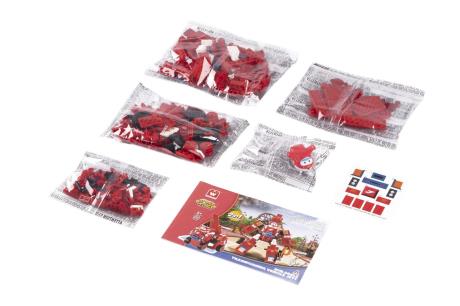 Трансформер-конструктор Super Wings Wise Blocks Buildable Transforming Vehicle Джетт 2 в 1 (EU385005) - фото 0