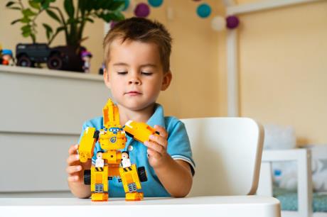 Трансформер-конструктор Super Wings Wise Blocks Buildable Transforming Vehicle Донні 2 в 1 (EU385007) - фото 0