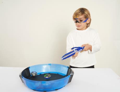 Ігровий набір Infinity Nado VI Goggle Battle Pack дзиґа та аксесуари (EU654161) - фото 0