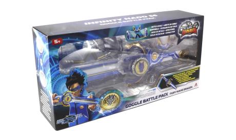 Ігровий набір Infinity Nado VI Goggle Battle Pack дзиґа та аксесуари (EU654161) - фото 0
